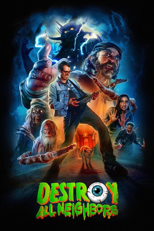 Плакат Destroy All Neighbors (2024)