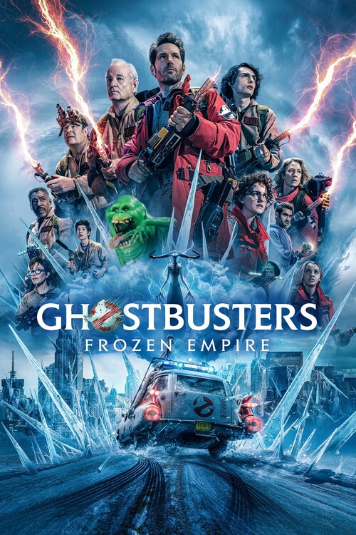 Плакат Ghostbusters Frozen Empire (2024)