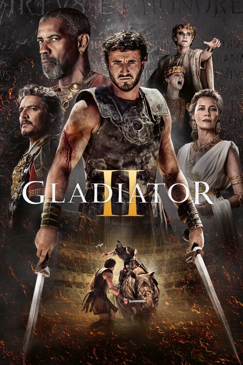 Плакат Gladiator II (2024)