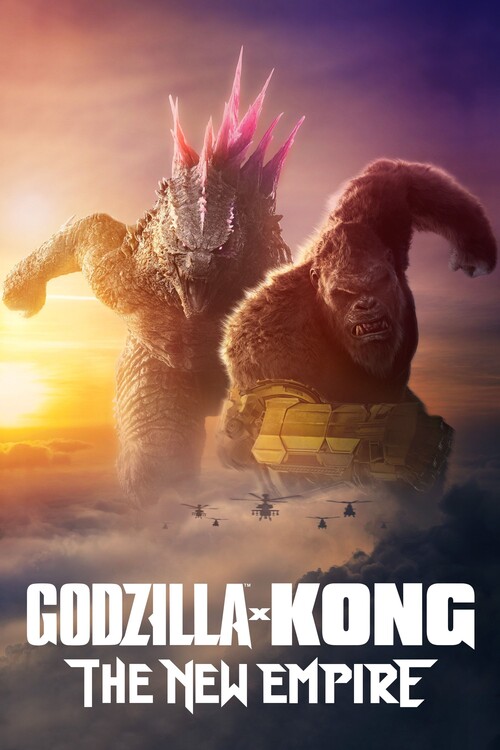 Плакат Godzilla x Kong The New Empire (2024)