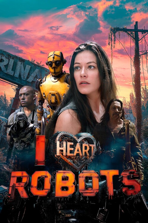 Плакат I Heart Robots (2024)