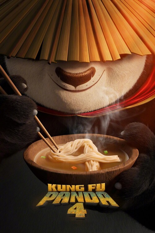 Плакат Kung Fu Panda 4 (2024)