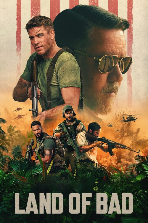 Плакат Land of Bad (2024)