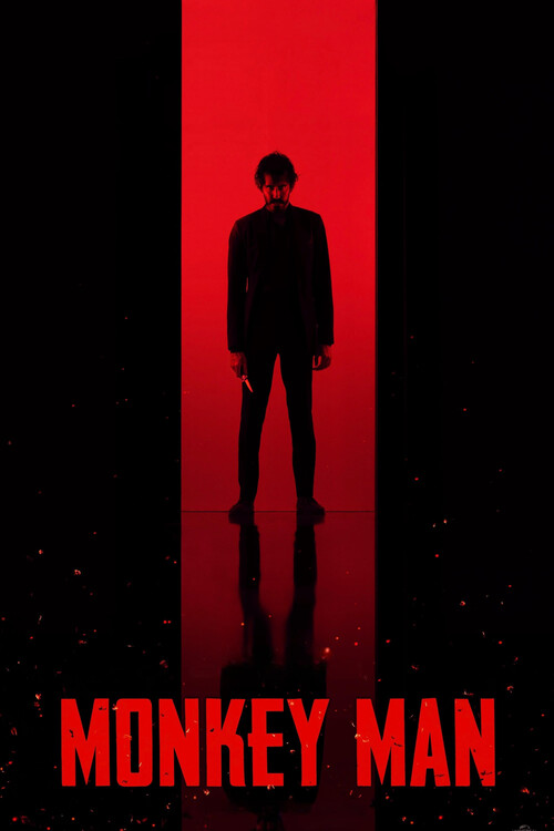Плакат Monkey Man (2024)