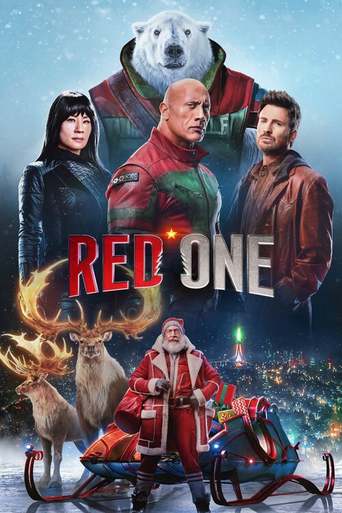 Плакат Red One (2024)