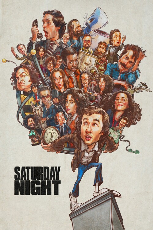 Плакат Saturday Night (2024)