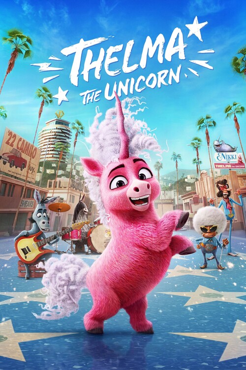 Плакат Thelma the Unicorn (2024)