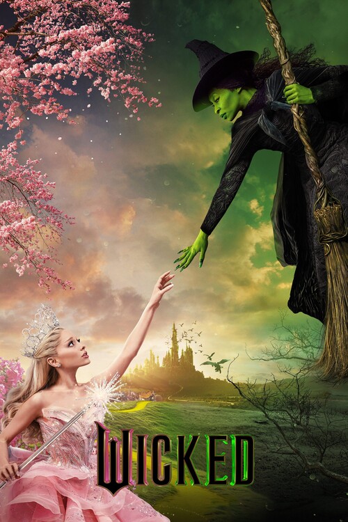 Плакат Wicked (2024)