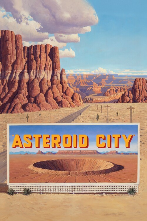 Плакат Asteroid City (2023)