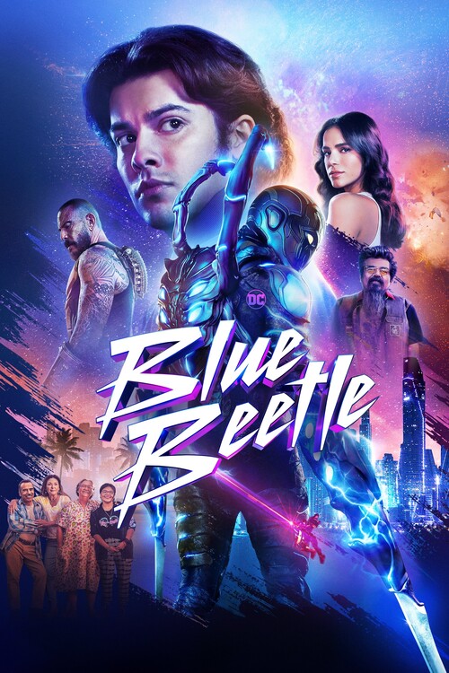 Плакат Blue Beetle (2023)