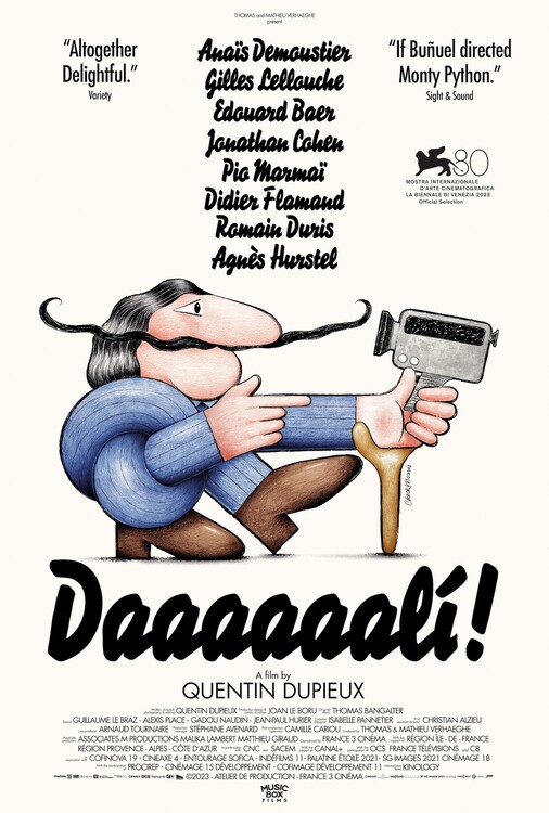 Плакат Daaaaaalí! (2024)