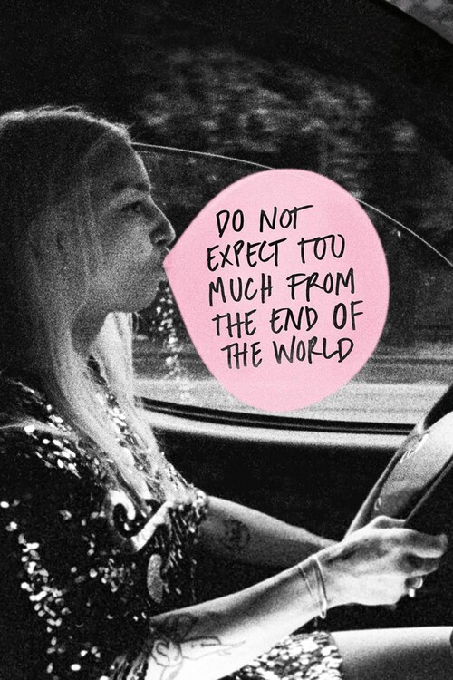 Плакат Do Not Expect Too Much from the End of the World (2023)