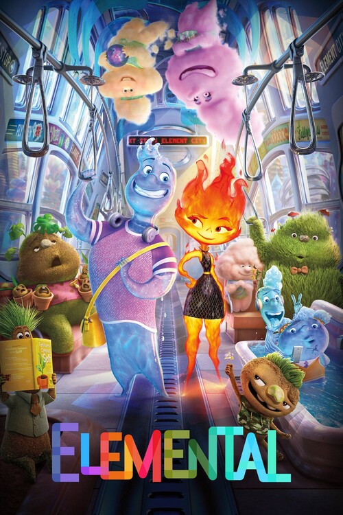 Плакат Elemental (2023)
