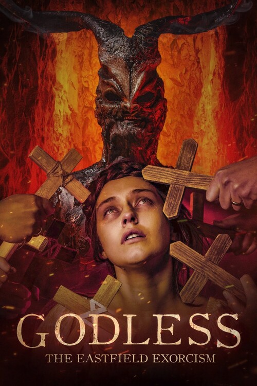 Плакат Godless The Eastfield Exorcism (2023)