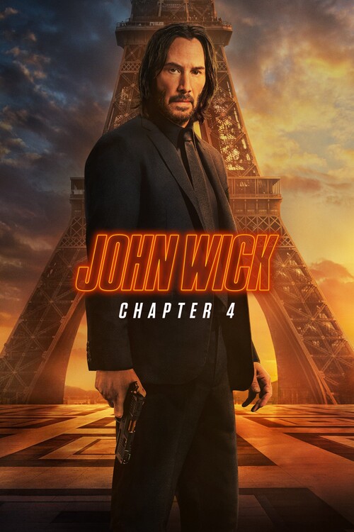 Плакат John Wick Chapter 4 (2023)