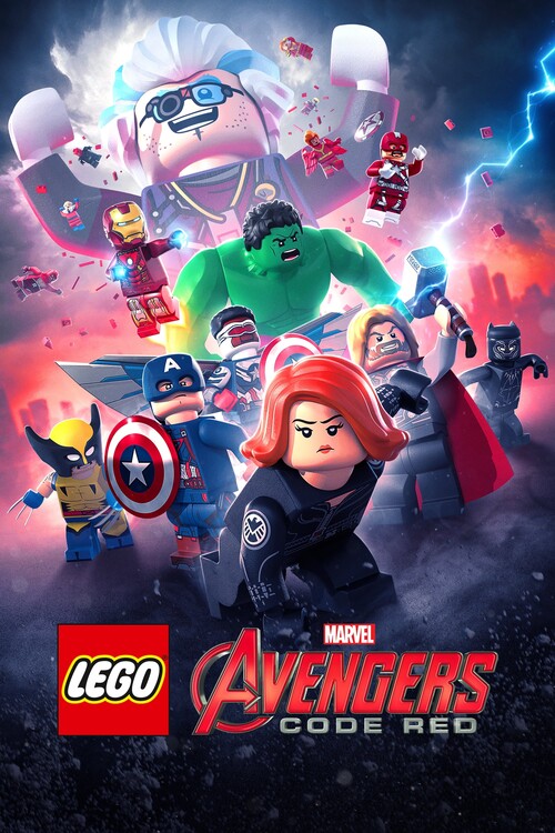 Плакат LEGO Marvel Avengers Code Red (2023)