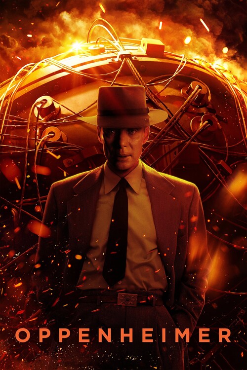 Плакат Oppenheimer (2023)