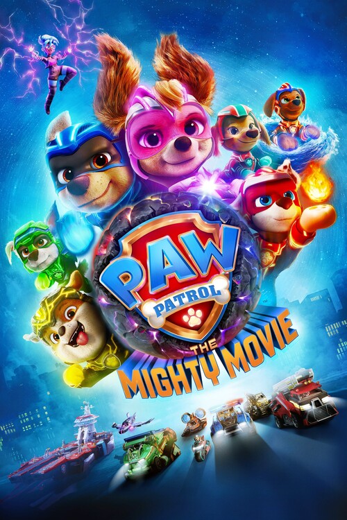 Плакат PAW Patrol The Mighty Movie (2023)