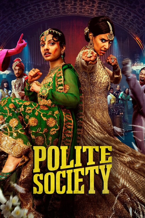 Плакат Polite Society (2023)