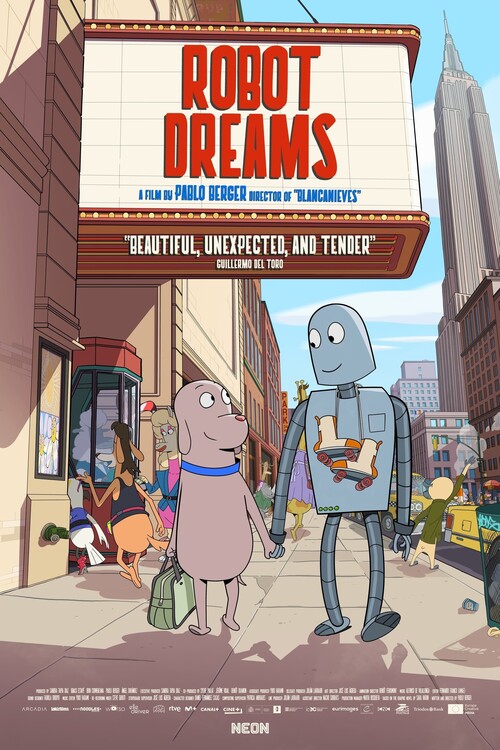 Плакат Robot Dreams (2023)