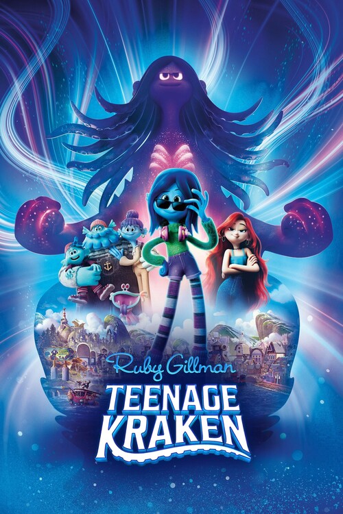 Плакат Ruby Gillman, Teenage Kraken (2023)