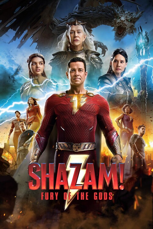 Плакат Shazam! Fury of the Gods (2023)