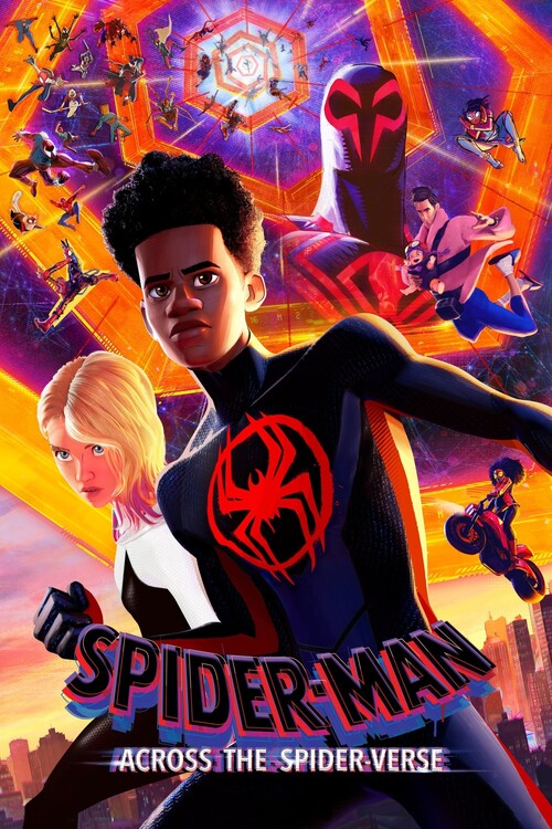 Плакат Spider-Man Across the Spider-Verse (2023)