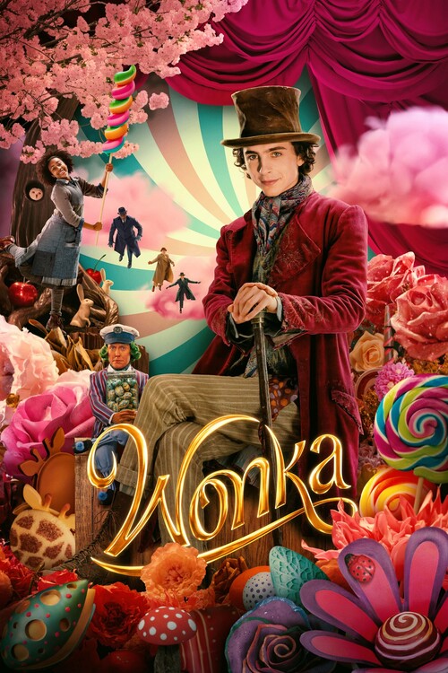 Плакат Wonka (2023)