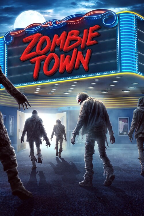 Плакат Zombie Town (2023)