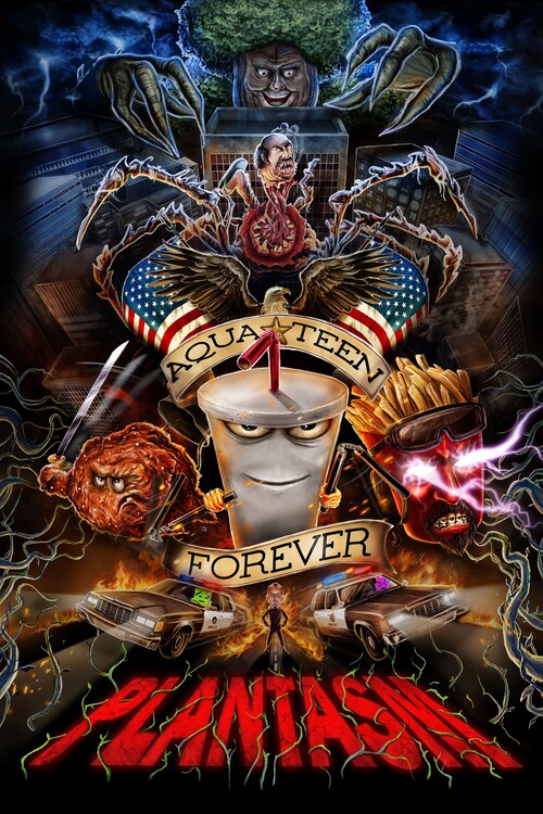 Плакат Aqua Teen Forever Plantasm (2022)