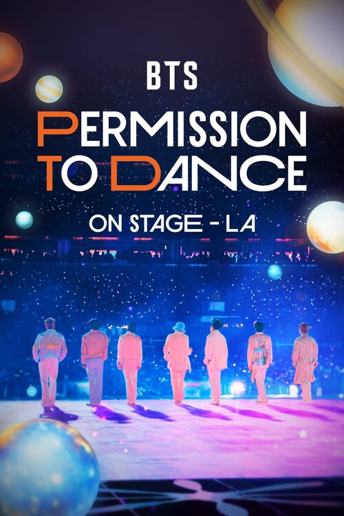 Плакат BTS Permission to Dance on Stage - LA (2022)