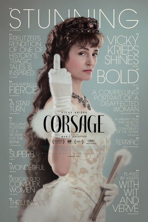 Плакат Corsage (2022)