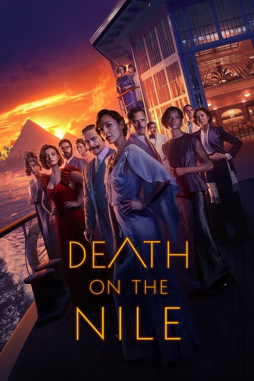 Плакат Death on the Nile (2022)