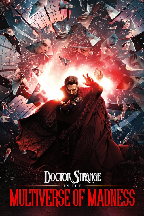 Плакат Doctor Strange in the Multiverse of Madness (2022)