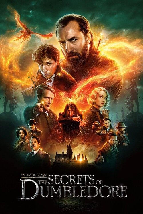 Плакат Fantastic Beasts The Secrets of Dumbledore (2022)
