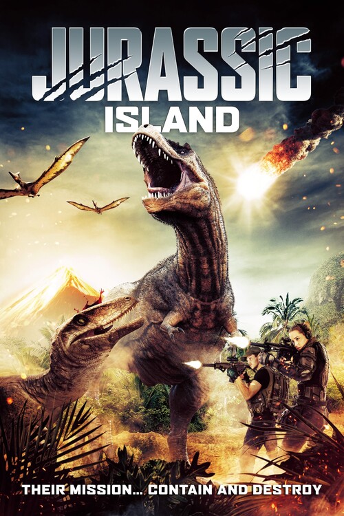 Плакат Jurassic Island (2022)