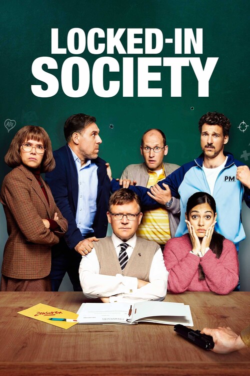 Плакат Locked in Society (2022)