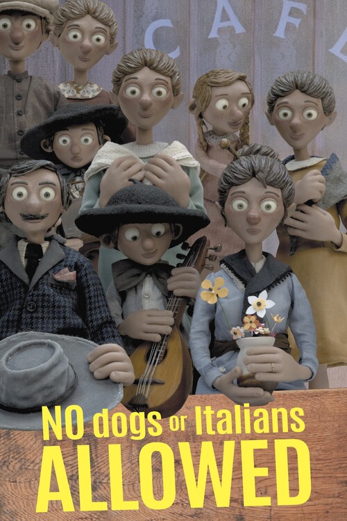 Плакат No Dogs or Italians Allowed (2023)