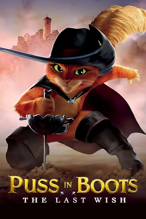 Плакат Puss in Boots The Last Wish (2022)
