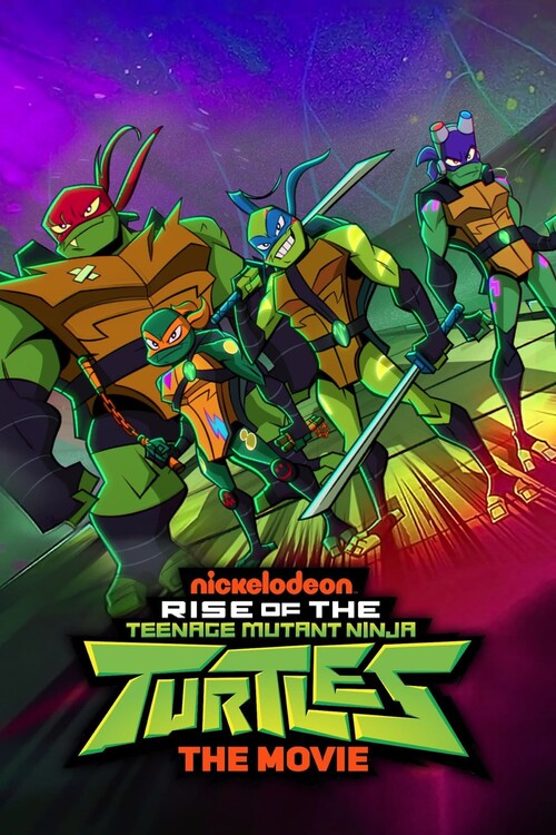Плакат Rise of the Teenage Mutant Ninja Turtles The Movie (2022)