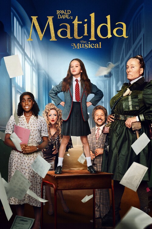 Плакат Roald Dahl_s Matilda the Musical (2022)