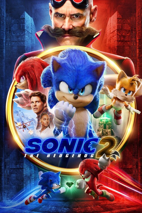 Плакат Sonic the Hedgehog 2 (2022)