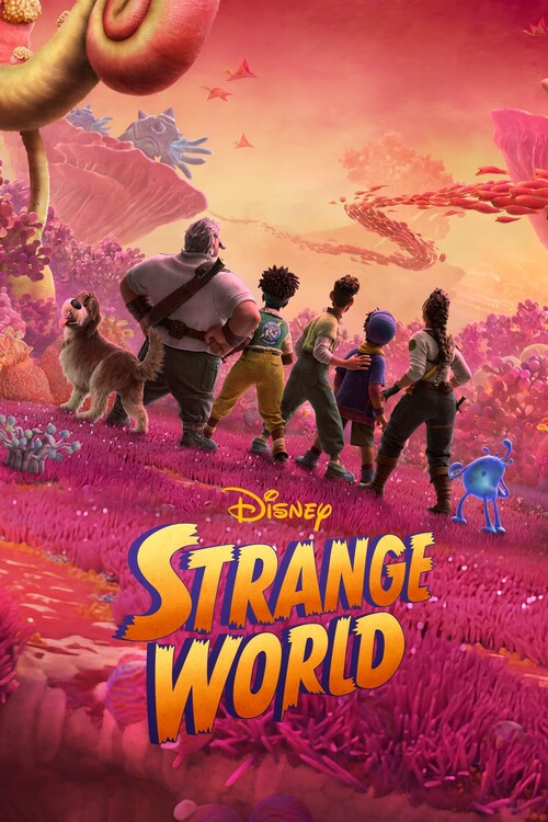 Плакат Strange World (2022)