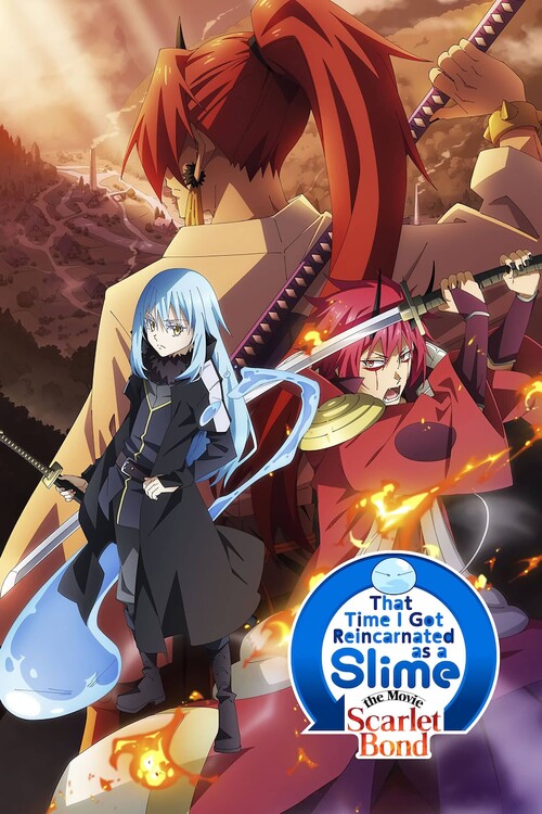 Плакат That Time I Got Reincarnated as a Slime the Movie Scarlet Bond (2022)
