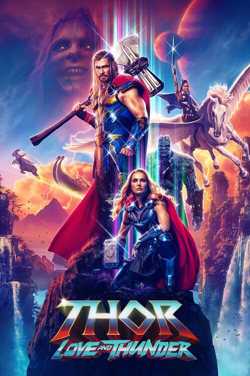 Плакат Thor Love and Thunder (2022)