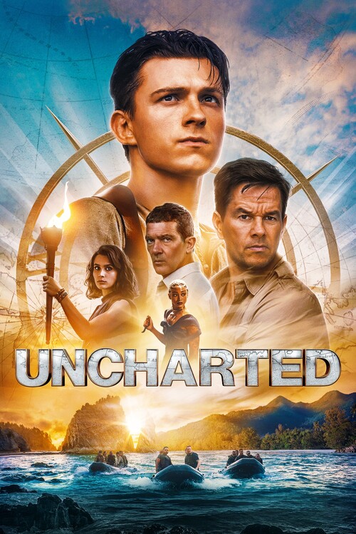 Плакат Uncharted (2022)