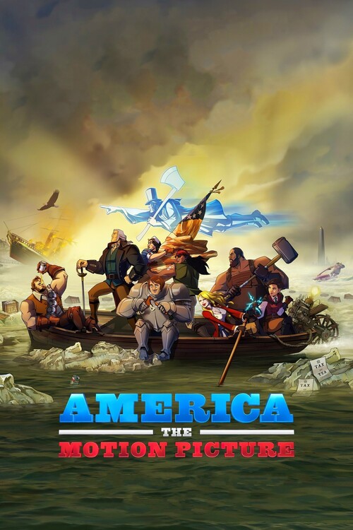 Плакат America The Motion Picture (2021)