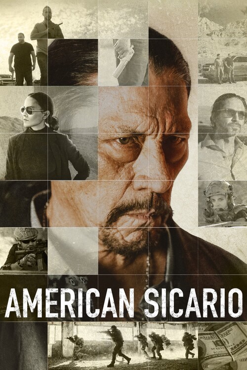 Плакат American Sicario (2021)