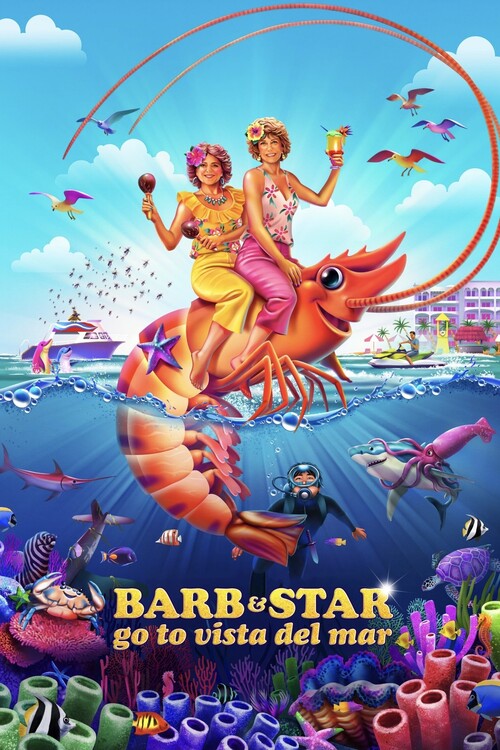 Плакат Barb & Star Go to Vista Del Mar (2021)