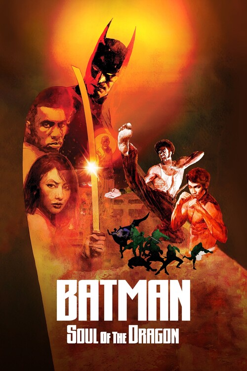 Плакат Batman Soul of the Dragon (2021)